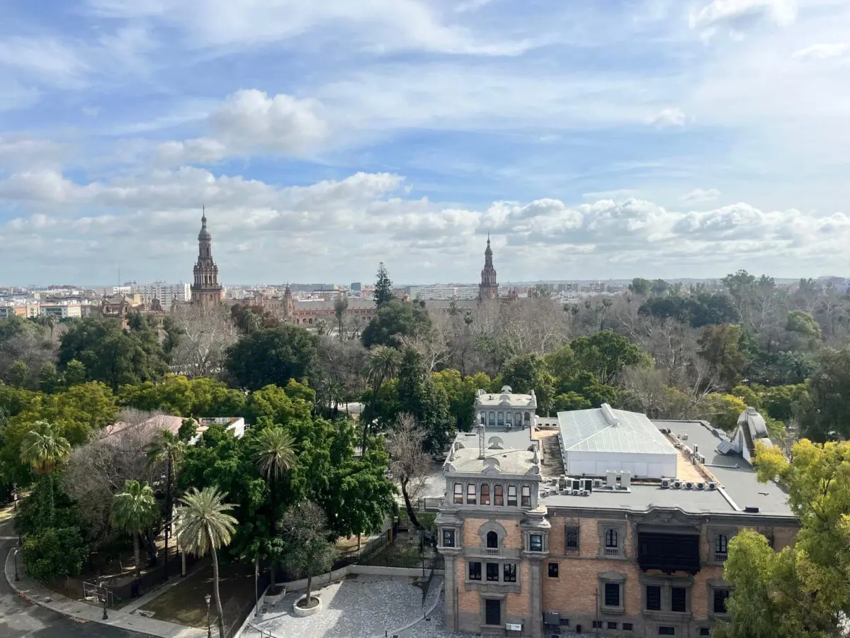 Views of Plaza de España, Maria Luisa Park and Peru Pavilion for the Ibero American Exhibition in Seville 1929