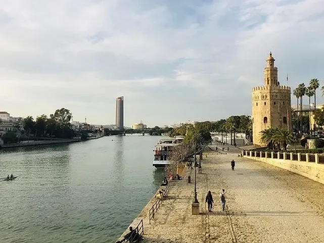 Guadalquivir River and Golden Tower Seville