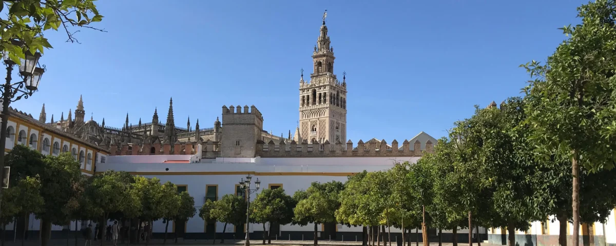 patio de banderas alcazar of seville